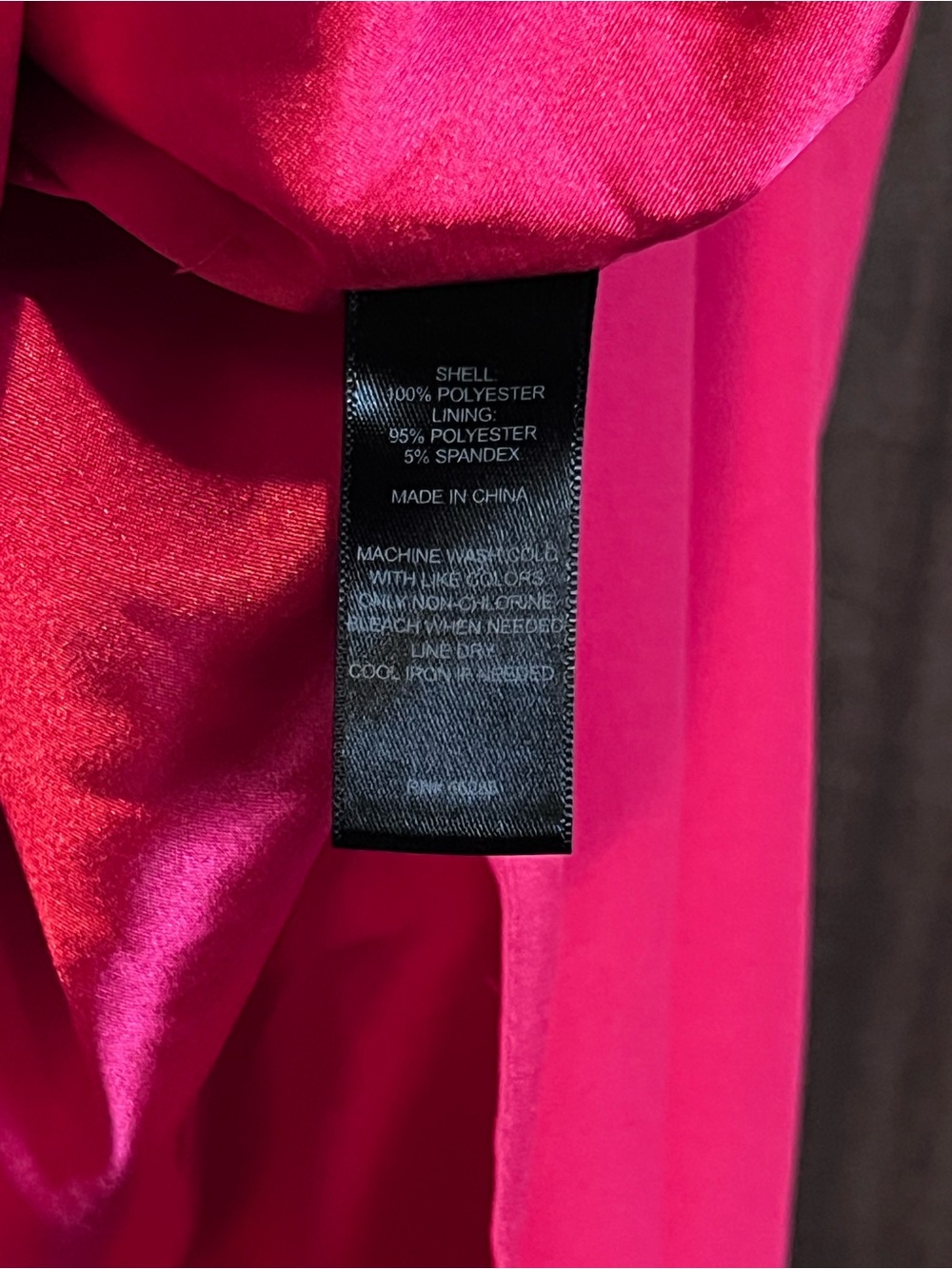 Express Hot Pink Ruffle Mini Dress - Picture 3 of 5